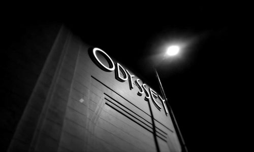 Cinema LED Signage LED illuminated Sign for a cinema.