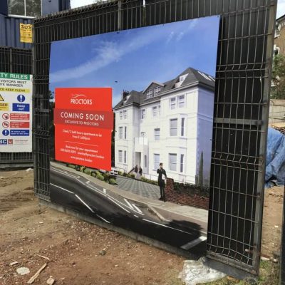 Site Hording making use of space