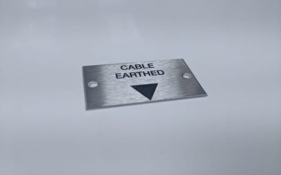 Metal Cable Label