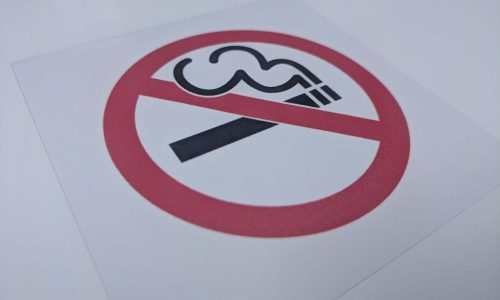 No smoking Vinyl No smoking Vinyl