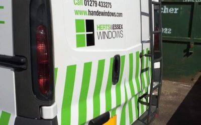 Reflective markings van