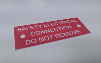 Rigid Electrical Label