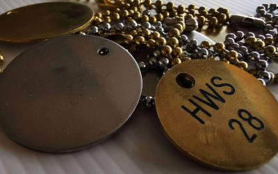 Stainless Steel & Brass Engraved Valve Tags