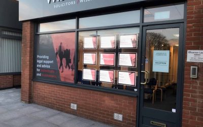 window display for an estate agency